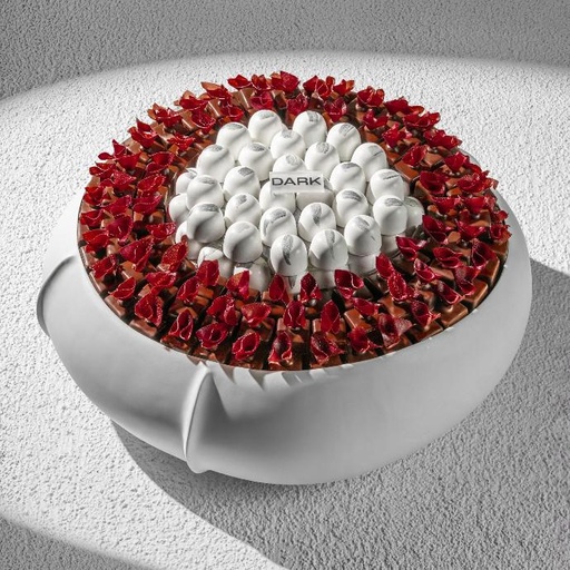 Mystic Pecan & Raspberry Lemon Cascade in Blue Heaven Tray