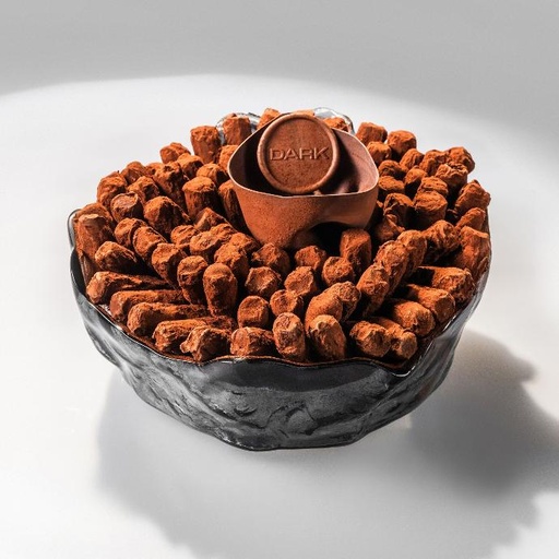Espresso Essence in Mist Glass Tray (Small)